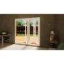 Aluminium Bifold Door - 2100mm White - 3 Left