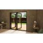 Aluminium Bifold Door - 2100mm Anthracite Grey - 3 Right