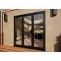 Aluminium Bifold Door Part Q Compliant - 2100mm Anthracite Grey - 3 Right
