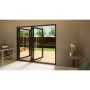 Aluminium Bifold Door - 2400mm Anthracite Grey - 3 Right