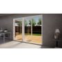 Aluminium Bifold Door Part Q Compliant - 2700mm White - 3 Right