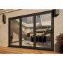 Aluminium Bifold Door - 3000mm Anthracite Grey - 3 Left