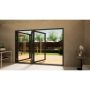Aluminium Bifold Door Part Q Compliant - 3000mm Anthracite Grey - 3 Right