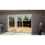 Aluminium Bifold Door Part Q Compliant - 3000mm White - 3 Right