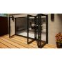 Aluminium Bifold Door - 3600mm Anthracite Grey - 1 Left 3 Right