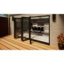 Aluminium Bifold Door - 3600mm Anthracite Grey - 5 Left