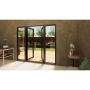 Aluminium French Door Part Q Compliant - 1200mm Anthracite Grey Open Out - 2x 600mm Sidescreens