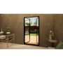 Aluminium Heritage French Door - 1200mm Black
