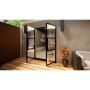 Aluminium Heritage French Door - 1500mm Black