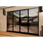Aluminium Heritage French Door - 3000mm Black