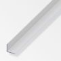 Alfer Aluminium Angle - 25mm x 25mm x 1.5mm x 2mtr - Silver
