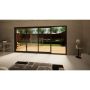 Aluminium Sliding Door - 4200mm Grey - Left Hand Slide & Right Hand Fixed