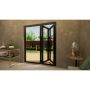 Heritage Aluminium Bifold Door Part Q Compliant - 1800mm Grey - 3 Left