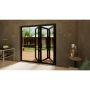 Heritage Aluminium Bifold Door Part Q Compliant - 2100mm Grey - 3 Left