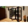 Heritage Aluminium Bifold Door - 2400mm Grey - 3 Right