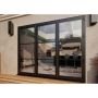 Heritage Aluminium Bifold Door - 2700mm Grey - 3 Right