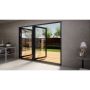 Heritage Aluminium Bifold Door Part Q Compliant - 2700mm Grey - 3 Right