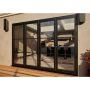 Heritage Aluminium Bifold Door - 3000mm Grey - 3 Left 1 Right