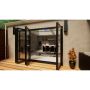 Heritage Aluminium Bifold Door - 3000mm Grey - 3 Left 1 Right