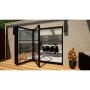 Heritage Aluminium Bifold Door - 3000mm Black - 3 Left