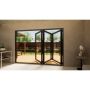 Heritage Aluminium Bifold Door - 3000mm Grey - 3 Left