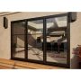 Heritage Aluminium Bifold Door Part Q Compliant - 3000mm Grey - 3 Right