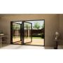 Heritage Aluminium Bifold Door Part Q Compliant - 3000mm Grey - 3 Right