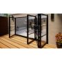 Heritage Aluminium Bifold Door - 3600mm Black - 1 Left 3 Right
