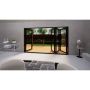 Heritage Aluminium Bifold Door Part Q Compliant - 3600mm Black - 3 Left 1 Right