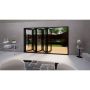 Heritage Aluminium Bifold Door - 3600mm Black - 5 Right