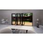 Heritage Aluminium Bifold Door Part Q Compliant - 3600mm Grey - 5 Right