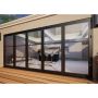 Heritage Aluminium Bifold Door Part Q Compliant - 4800mm Grey - 5 Right