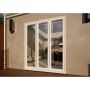 PVC Bifold Door - 1800mm White - 3 Left