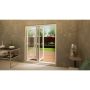 PVC Bifold Door - 1800mm White - 3 Right