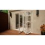 PVC Bifold Door - 2100mm White - 3 Right