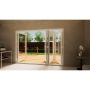 PVC Bifold Door Part Q Compliant - 3000mm White - 3 Left 1 Right