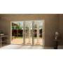 PVC Bifold Door - 3000mm White - 5 Left