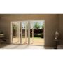 PVC Bifold Door - 3000mm White - 5 Right