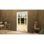 PVC French Door Part Q Compliant - 1200mm White Open Out