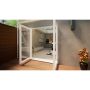 PVC French Door Part Q Compliant - 1800mm White Open Out