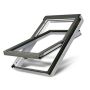 Acrylic Coated Centre Pivot Roof Window - 780mm x 1400mm Sound Reducing Glazed White