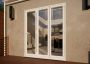 PVC Bifold Door - 1800mm White - 3 Right