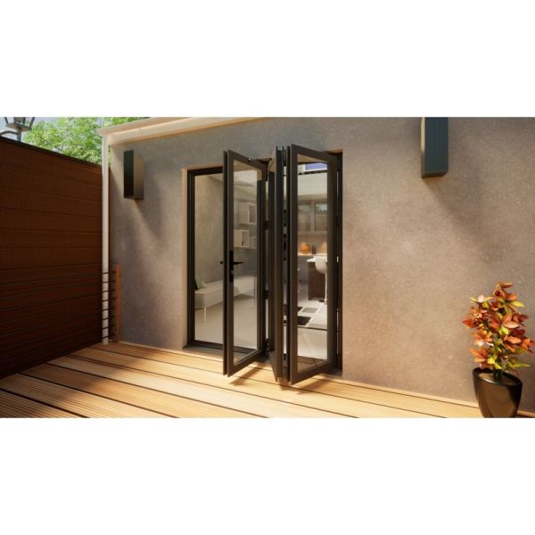Aluminium Bifold Door - 1800mm Anthracite Grey - 3 Right