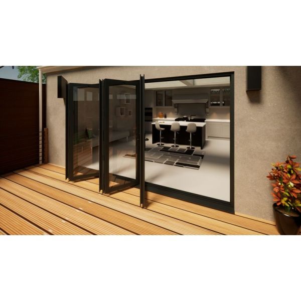 Aluminium Bifold Door - 3600mm Anthracite Grey - 5 Left