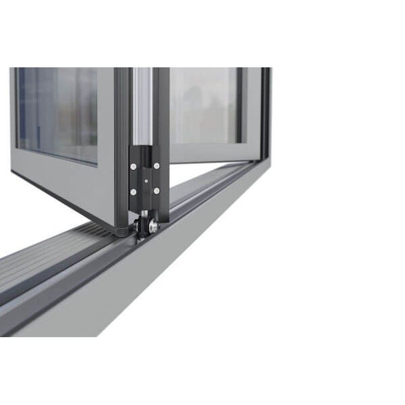 Aluminium Bifold Door Part Q Compliant - 3600mm White - 3 Left 1 Right