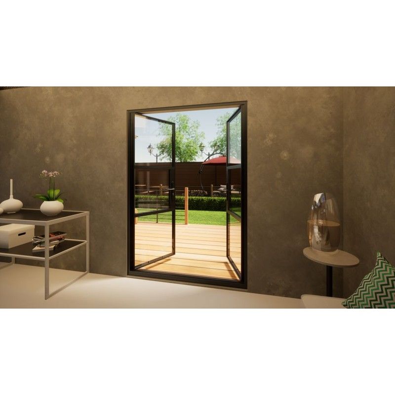 Aluminium Heritage French Door - 1500mm Anthracite Grey