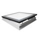 Type F Electrical Opening Solar Powered Flat Roof Window - Black