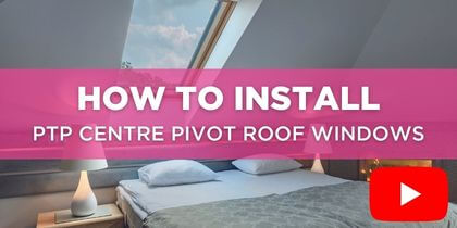 How To Install PTP Centre Pivot Roof Windows (Video)